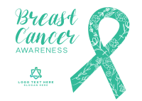 Breast Cancer Postcard example 1
