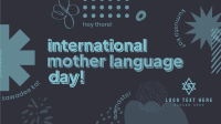 Bold Modern Language Day Animation