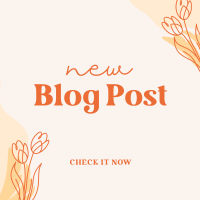 New Blog Post Alert Instagram Post