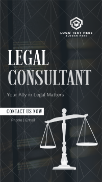 Corporate Legal Consultant Instagram Reel Image Preview