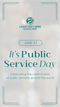 Celebrate Public Servants Instagram Reel Image Preview