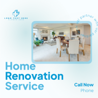 Home Renovation Services Instagram Post Design