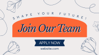 Floral Now Hiring Animation