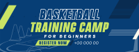 Basketball Training Camp Facebook Cover Image Preview