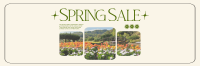 Spring Time Sale Twitter Header Image Preview