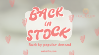 Popular Item Restocking Animation