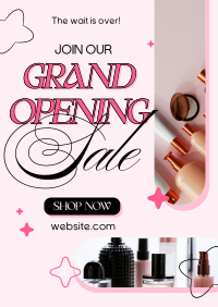 Grand Opening Sale Poster