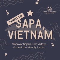 Travel to Vietnam Instagram Post