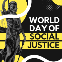 Social Justice World Day Instagram Post