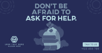 Ask for Help Facebook Ad