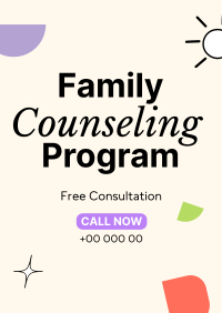 Family Counseling Poster