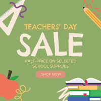 Favorite Teacher Sale Instagram Post