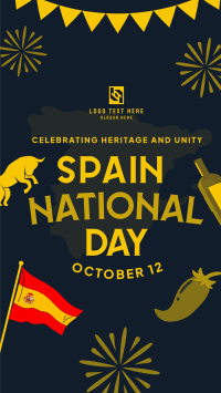 Celebrating Spanish Heritage and Unity Instagram Story Image Preview