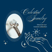Celestial Jewelry Collection Instagram Post