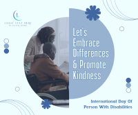 International Disability Day Facebook Post