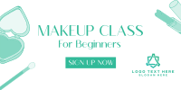 Beginner Makeup Class Twitter Post