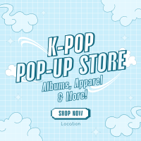 Kpop Pop-Up Store Instagram Post