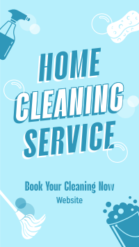 Contemporary Cleaning Service Instagram Reel Image Preview