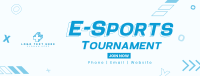E-Sports Tournament Facebook Cover