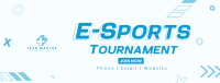 E-Sports Tournament Facebook Cover Image Preview