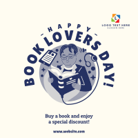 Book Lovers Day Sale Instagram Post