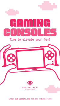 Gaming Consoles Sale Instagram Reel