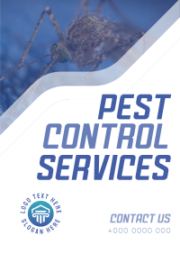 Straight Forward Pest Control Poster