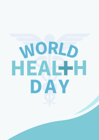 Simple Health Day Poster