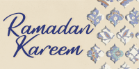 Ramadan Islamic Patterns Twitter Post