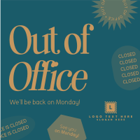 Out of Office Instagram Post