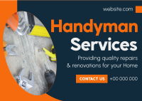 Corporate Handyman Services Postcard