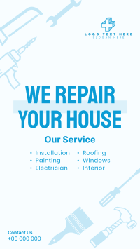 Your House Repair Instagram Story