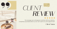 Spa Client Review Facebook Ad