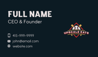 Baseball Sports Varsity Business Card Image Preview