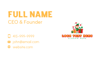 Gift Wrap Business Card example 1