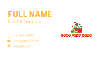 Christmas Elf Gift Business Card