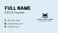 Cute Black Hamster Business Card