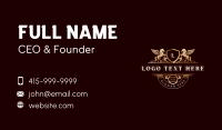 Luxury Royal Horse Crest Business Card