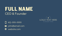 Elegant Minimalist Logo Business Card