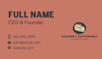 Bread Loaf Bakery Business Card Image Preview