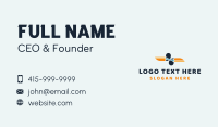 Symmetrical Toucan Link  Business Card