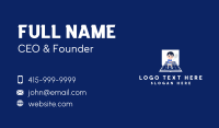 Badminton Kid Athlete Business Card