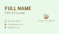 Woman Moon Wellness Business Card