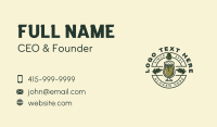 Wheat Beer Brewery Business Card