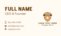 Dumbbell Business Card example 3