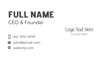 Book Writer Business Card example 4