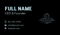 Premium Royal Shield Business Card