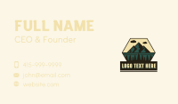 Forest Mountain Peak Business Card