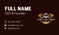 Drill Handyman Construction Business Card Design