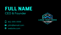 Hammer Construction Roofing Business Card Design